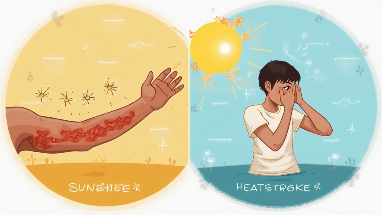 Spotting the Difference: Sunburn vs. Heatstroke Symptoms Explained