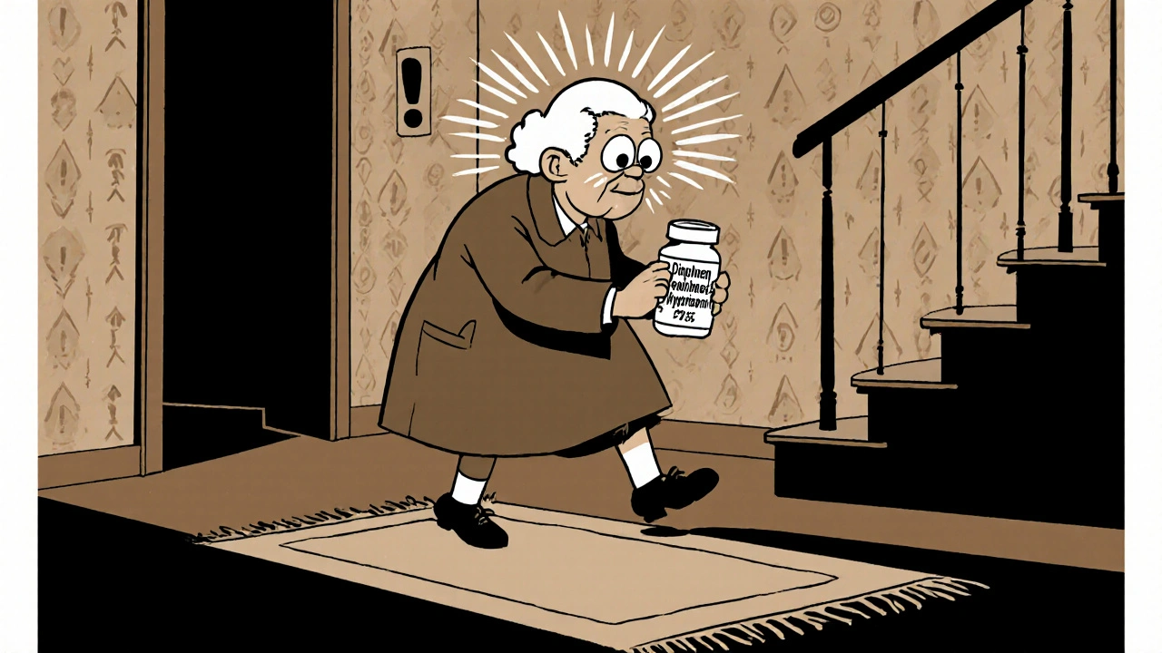 Fall Risk in Older Adults on Sedating Antihistamines: Prevention Strategies