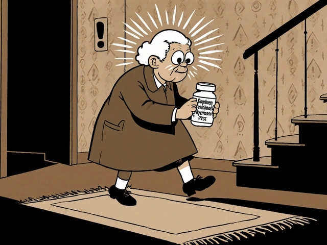 Fall Risk in Older Adults on Sedating Antihistamines: Prevention Strategies