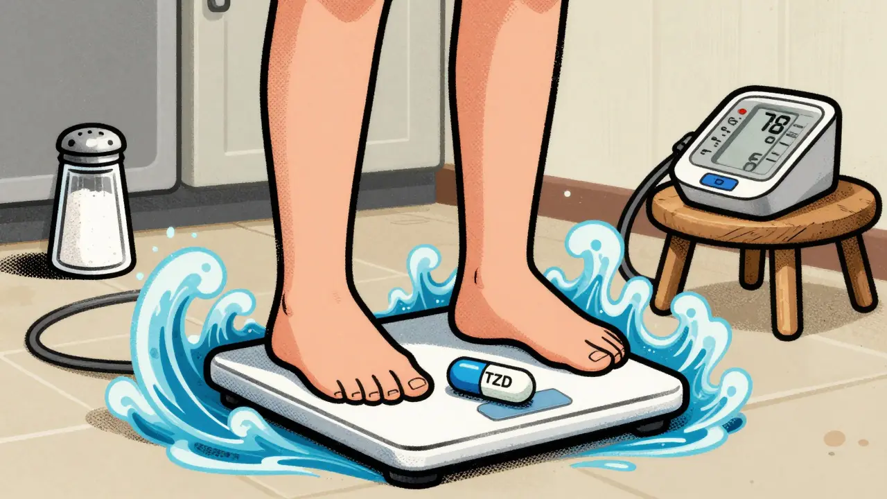 TZD Weight Gain and Edema: How to Reduce These Common Side Effects