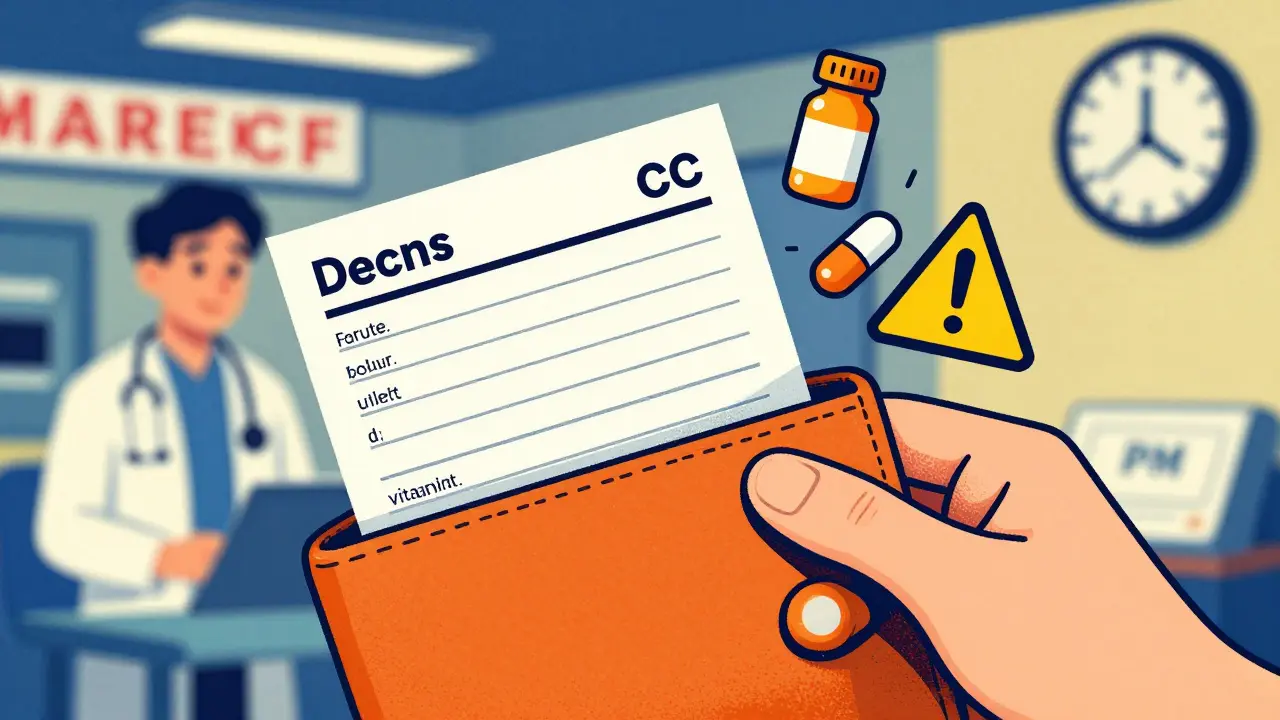 Creating Your Personal Medication List: What to Include for Safety