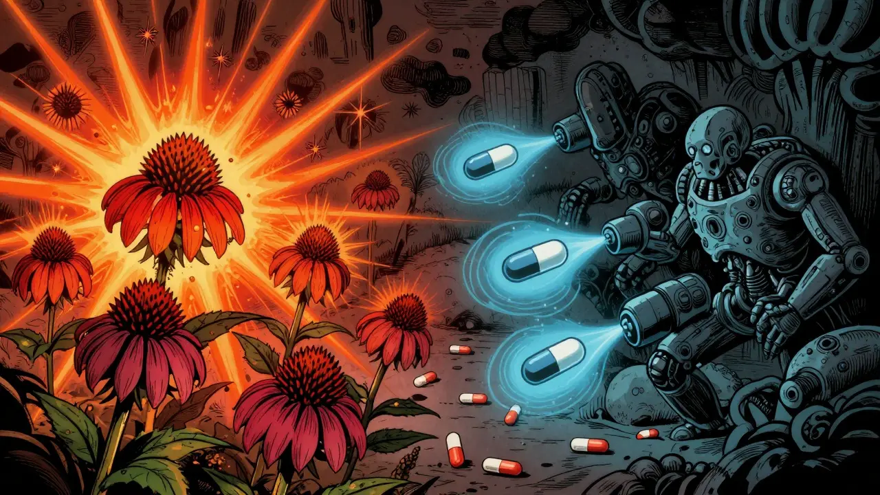 Echinacea and Immunosuppressants: What You Need to Know About the Risk