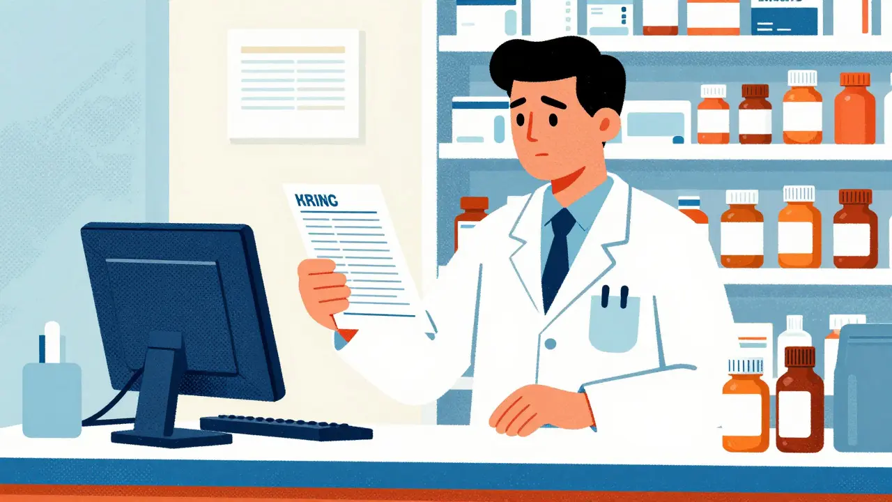 Pharmacist Documentation Requirements for Generic Substitution Decisions